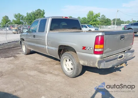 2001 GMC Sierra 1500 Sle z USA, uszkodzony, nr VIN 1GTEK19T41E295255